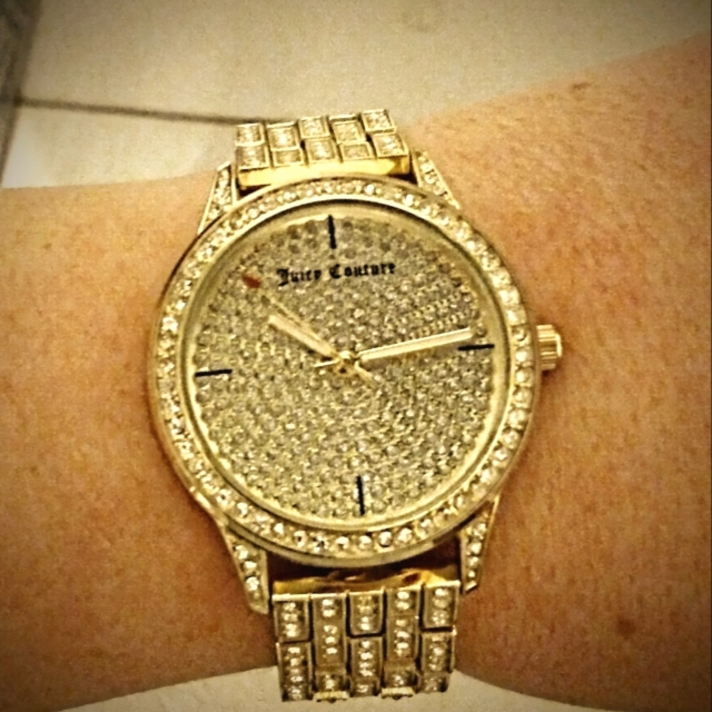 Juicy Couture Black Label Gold and silver watch
